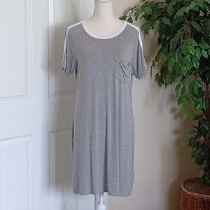 LIKE NEW! Another Love Super Soft Gray Tee Shirt Dress Size Medium